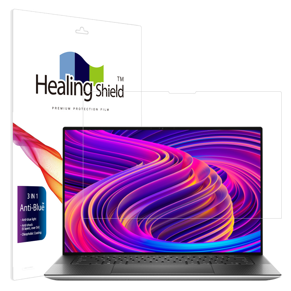 델 XPS 15 9510 4K 터치 블루라이트차단 액정보호필름 - 상품 이미지