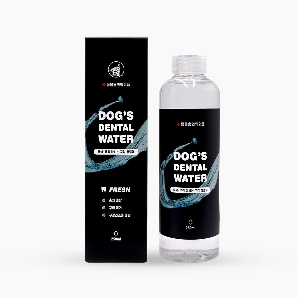정글몬스터 마시는 강아지 치약 독 덴탈워터 애견 입냄새 제거 치석 양치 250ml, 1개 이미지 2