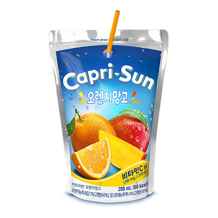 농심 카프리썬 오렌지 사파리 200ml 각10개씩 총20개 이미지 6