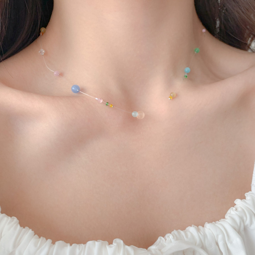 [❤당일출고❤60color/여름비즈목걸이/핸드메이드18종] 여름 얼리 썸머 비즈 초커 목걸이 18type *2개이상 구매시 할인 상세 이미지 269