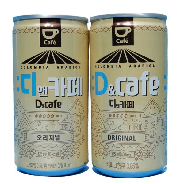 디앤카페 오리지날커피175ml x30 : 킹도매몰