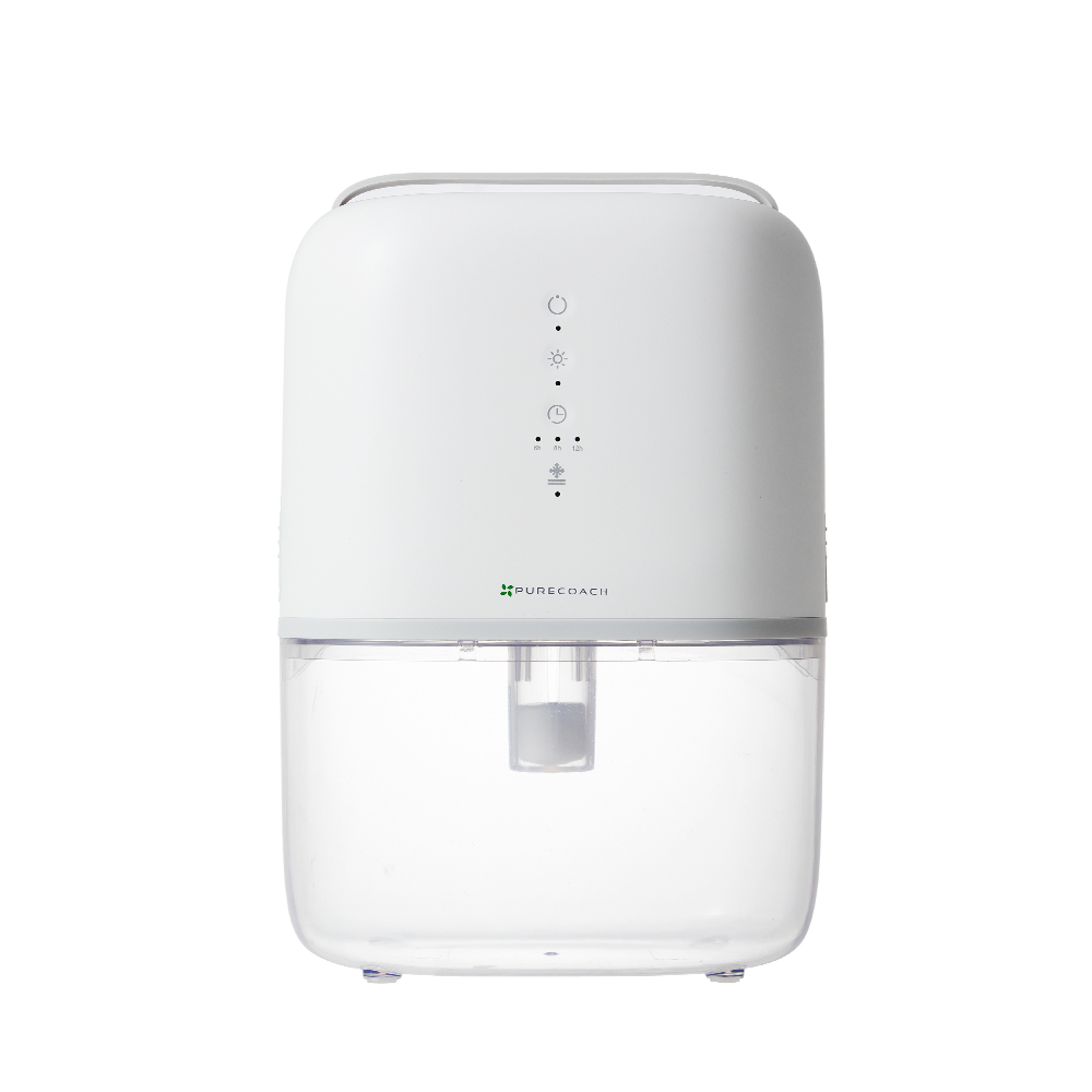 퓨어코치 DH870 LED 무드등 미니 제습기 옷장습기제거 자동운전모드