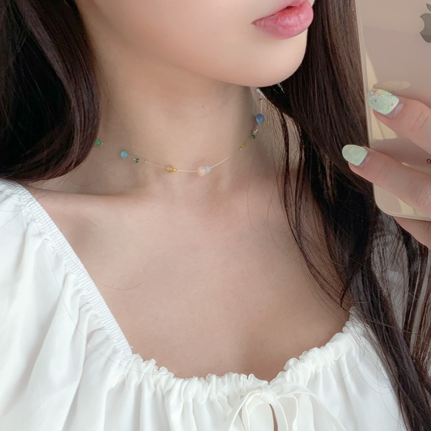 [❤당일출고❤60color/여름비즈목걸이/핸드메이드18종] 여름 얼리 썸머 비즈 초커 목걸이 18type *2개이상 구매시 할인 상세 이미지 274