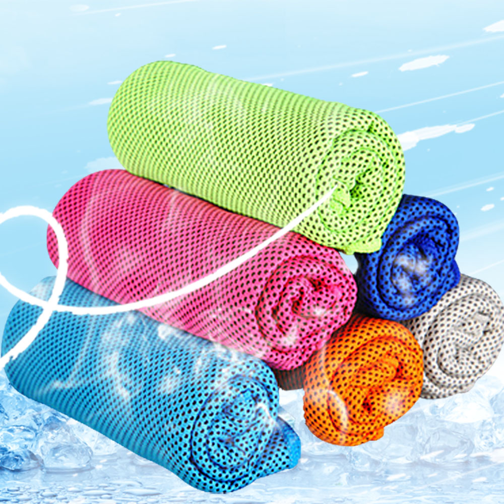 스포츠 쿨 땀수건 운동타올 냉감 수건 아이스 타올 90X30 - 상세 이미지 3