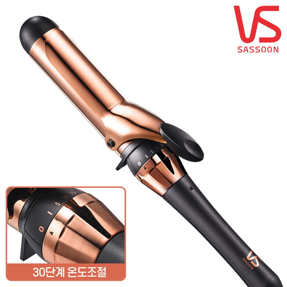 뿌리 볼륨고데기 물결 고데기 뽕 비달사순 38mm VSCD252K 이미지 2