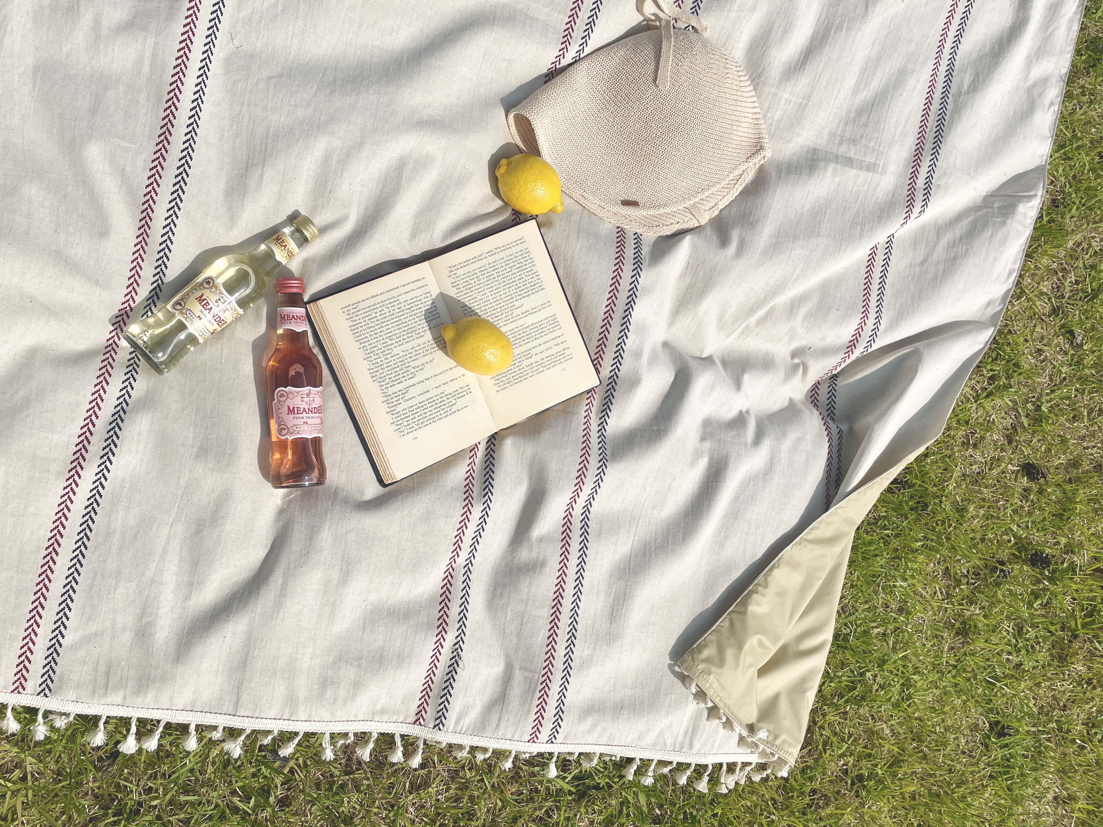 데조로 바르셀로나 피크닉매트 방수돗자리 린넨 캠핑용품