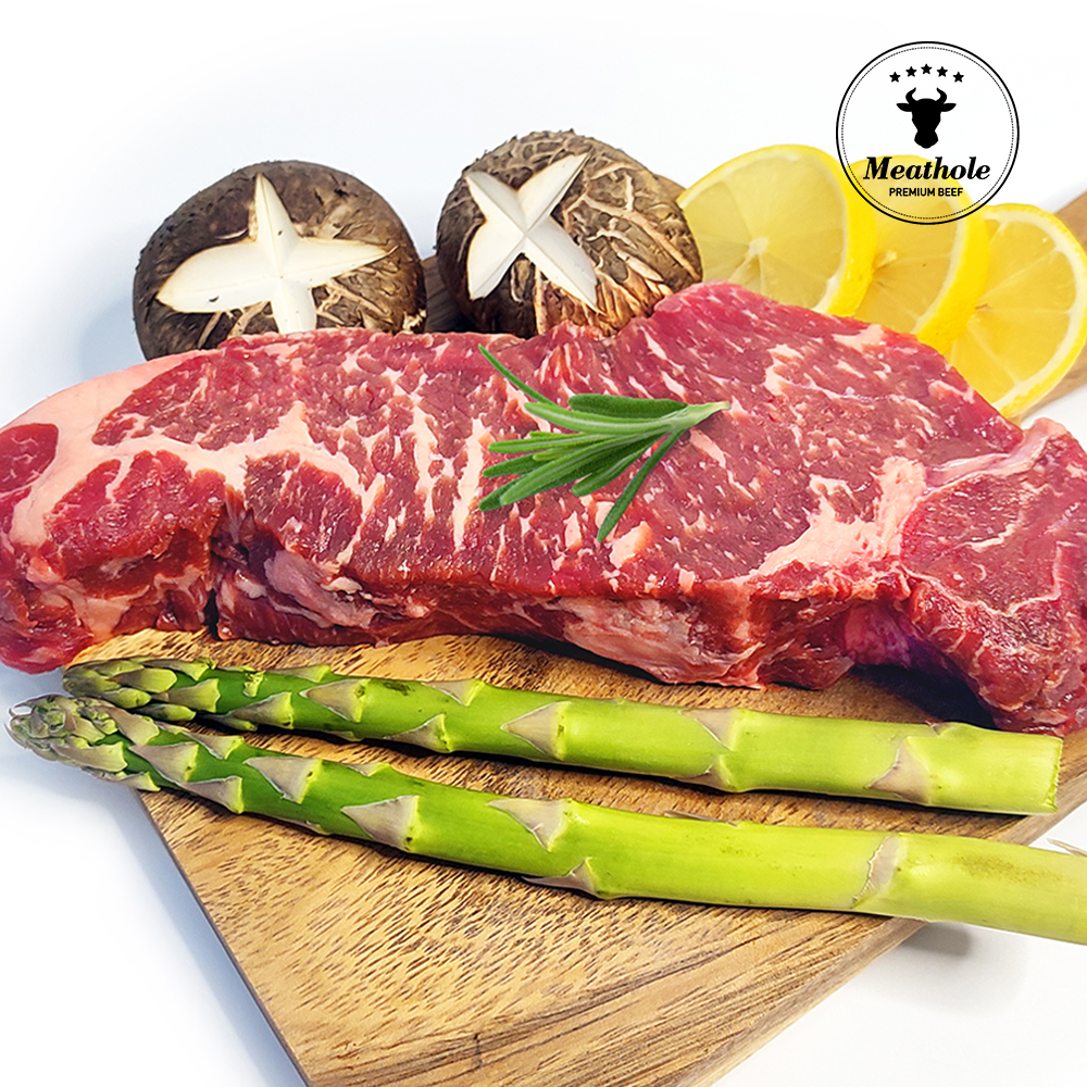 프리미엄 채끝살 스테이크 1kg(340gX3팩) - 상품 이미지