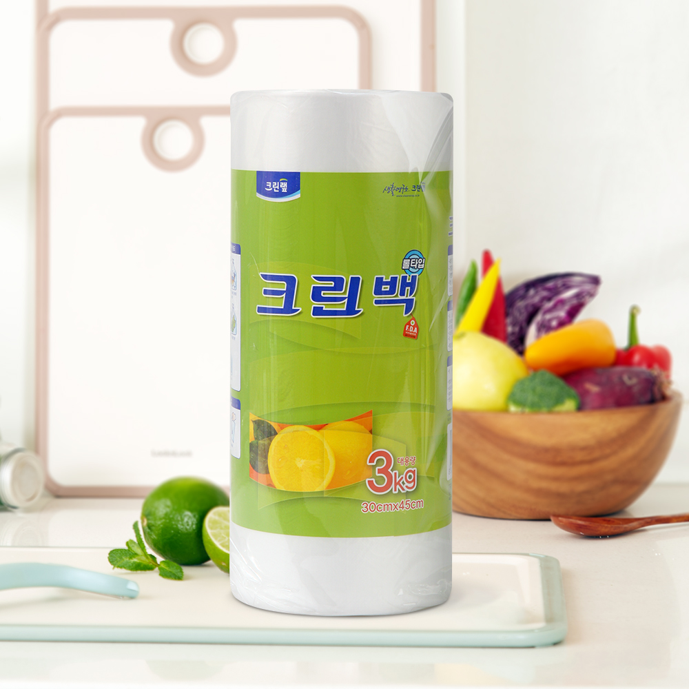 크린랩 업소용 크린 롤백 크린백 대형 30x45 3kg - 메인 이미지