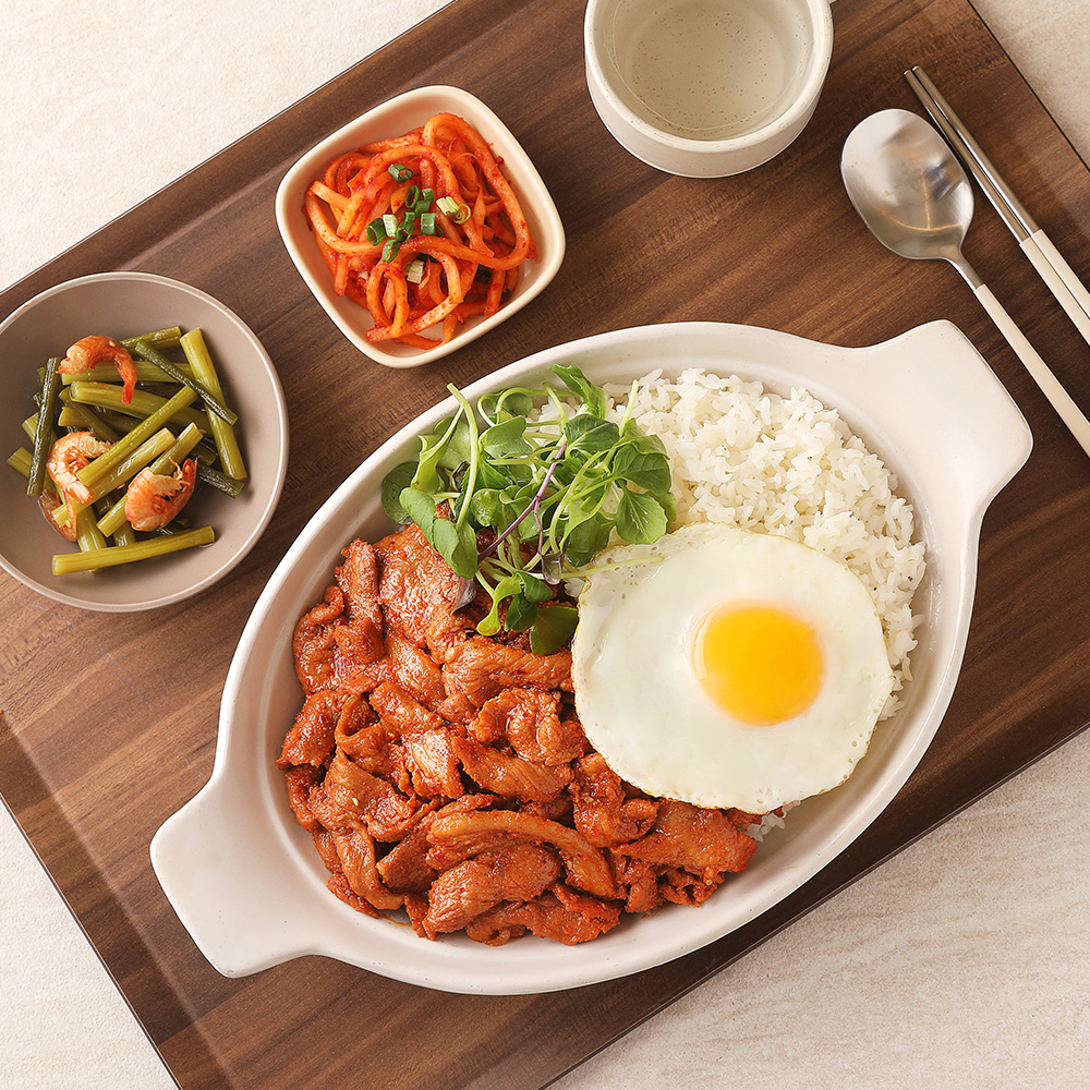 미트뱅크몰 기사식당제육볶음 300g / 돼지고기 간편조리 가정 요리 간식 안주 캠핑 - 상세 이미지 3