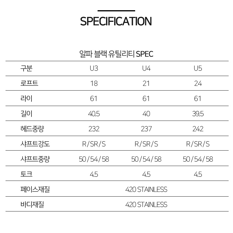 칼라미티제인 블랙 에디션 알파 남성 유틸리티우드 - 상세 이미지 3