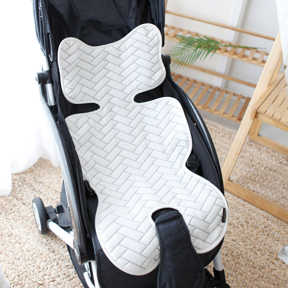 꿈두부 아이차유 듀라론 냉감 쿨 유모차 시트 라이너 여름 카시트