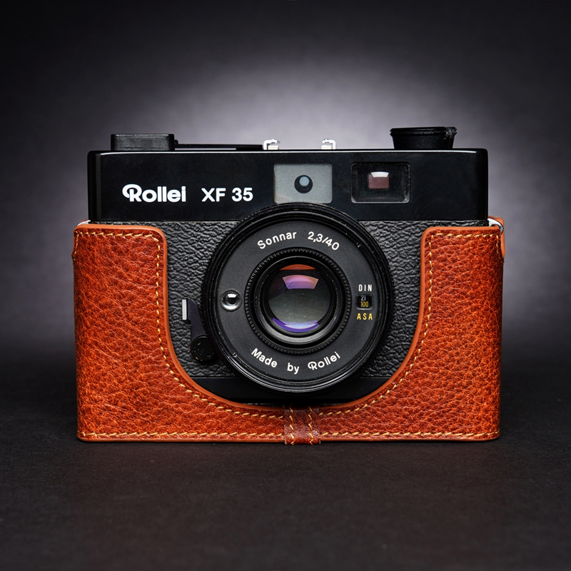 롤라이 XF35 SL35M 보이그랜더 VF135카메라 가죽케이스[스트랩 제공] 이미지 8