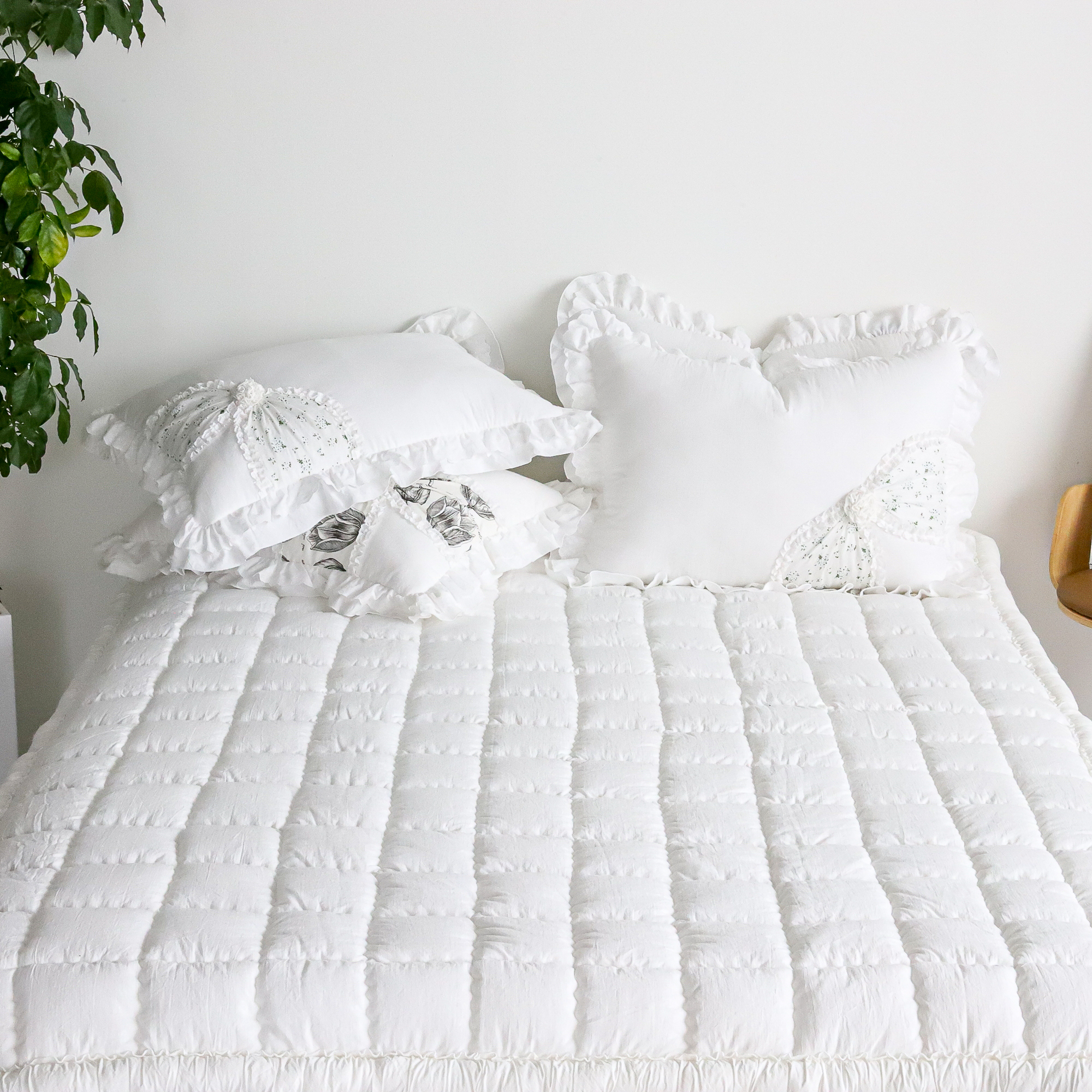 광목패드 핸드메이드 워싱 순면 퀸 라지킹 이스턴킹 침대패드