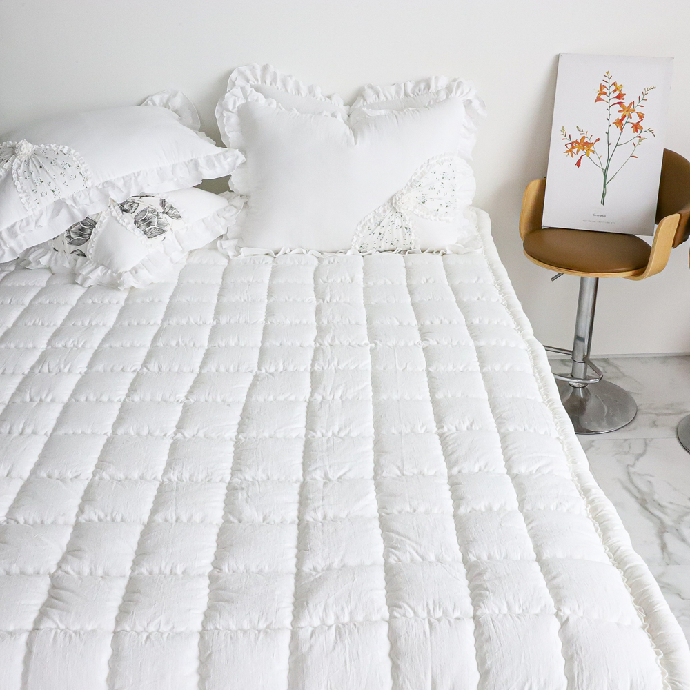 광목패드 핸드메이드 워싱 순면 퀸 라지킹 이스턴킹 침대패드