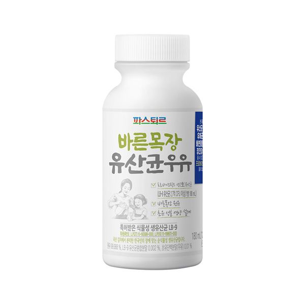 파스퇴르 유기농우유 180ml 7개 돌아기우유