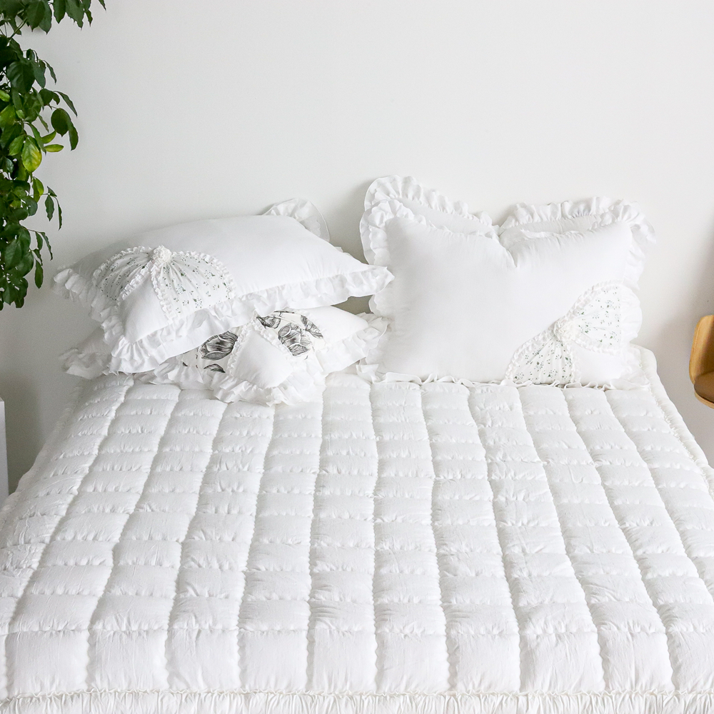 광목패드 핸드메이드 워싱 순면 퀸 라지킹 이스턴킹 침대패드