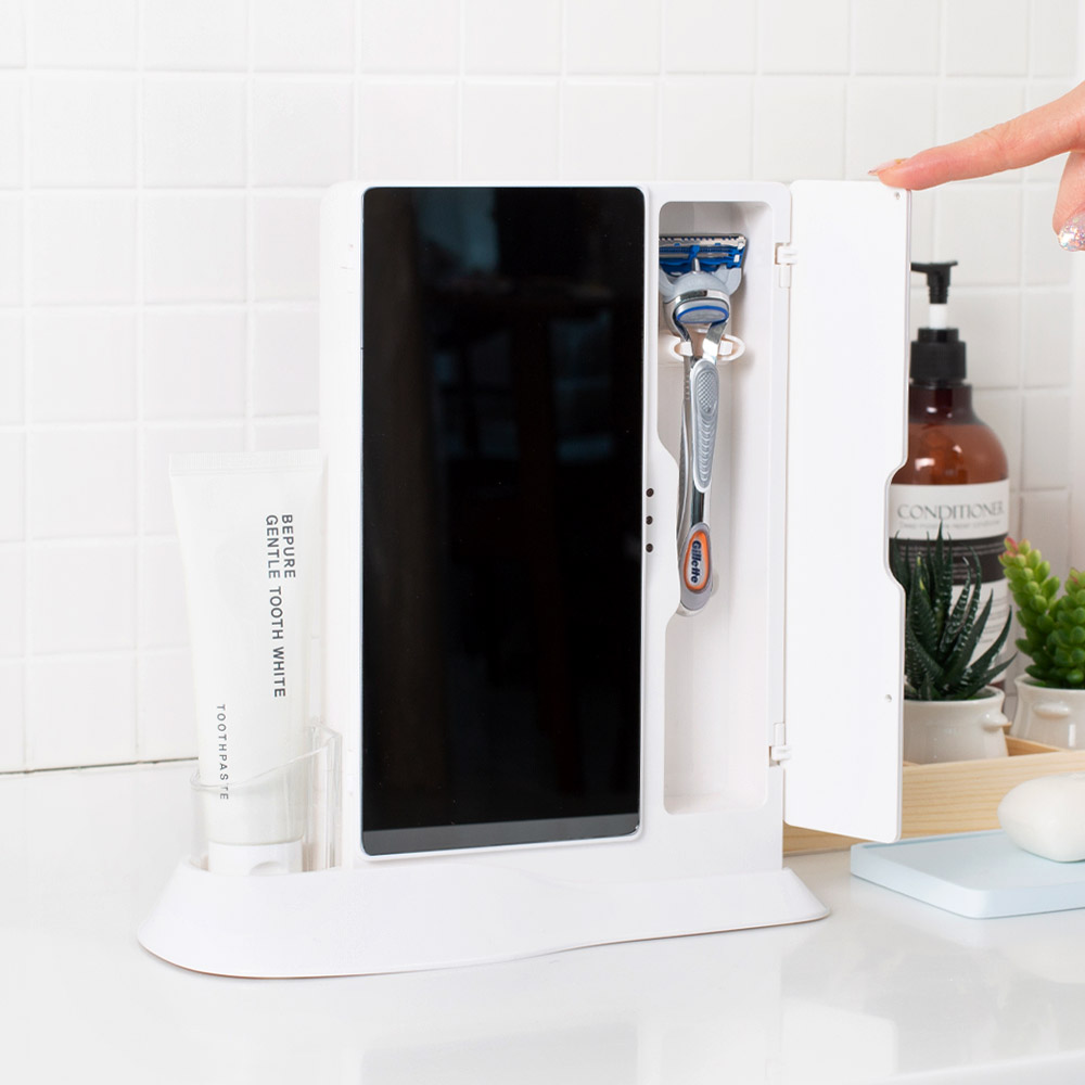 유토렉스 가정용 칫솔살균기 UV LED 살균 히팅 건조기 칫솔소독기 UTC-83UV