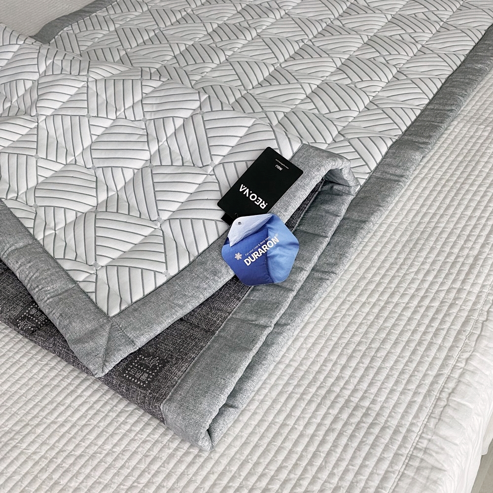 레오나 냉감 쇼파패드 3단 4단 3인용 4인용 돌 소파 듀라론 시원한 소파패드