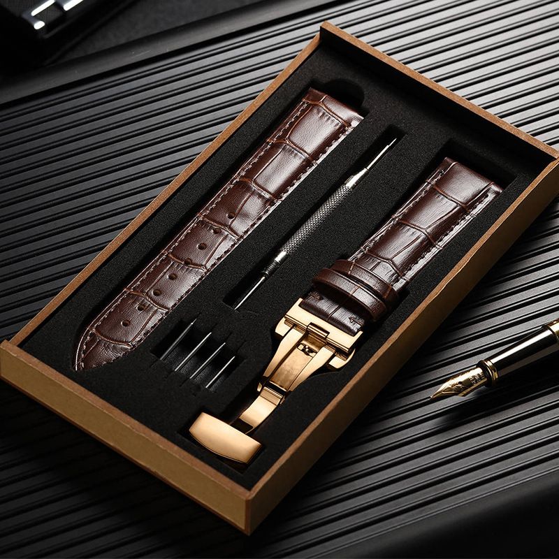 오메가 태그호이어 호환 소가죽 시계줄  스트랩 22mm - 상품 이미지