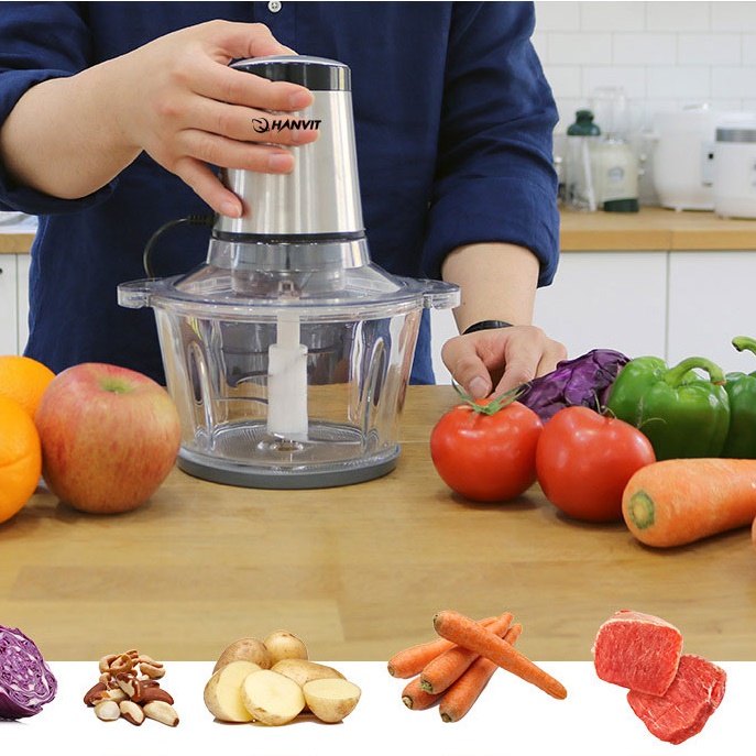자동 다지기 마늘 까는 기계 이유식 고기 야채 다지는 기계