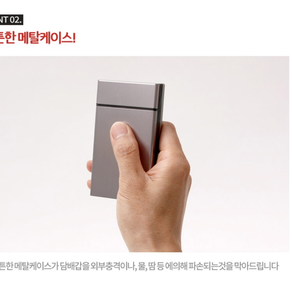 고급 에쎄 담배케이스 슬림형 얇은 미니 연초 여성 편의점 - 상세 이미지 3