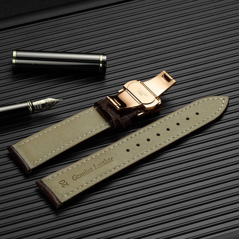 오메가 태그호이어 호환 소가죽 시계줄 스트랩 22mm - 상세 이미지 3
