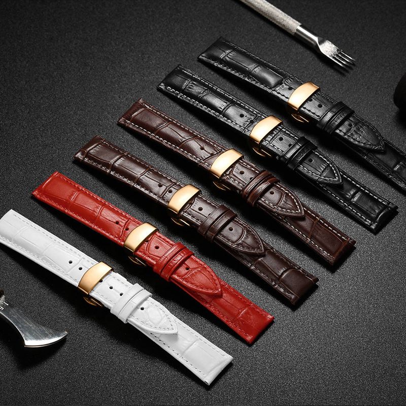 오메가 태그호이어 호환 소가죽 시계줄 스트랩 22mm - 상세 이미지 4