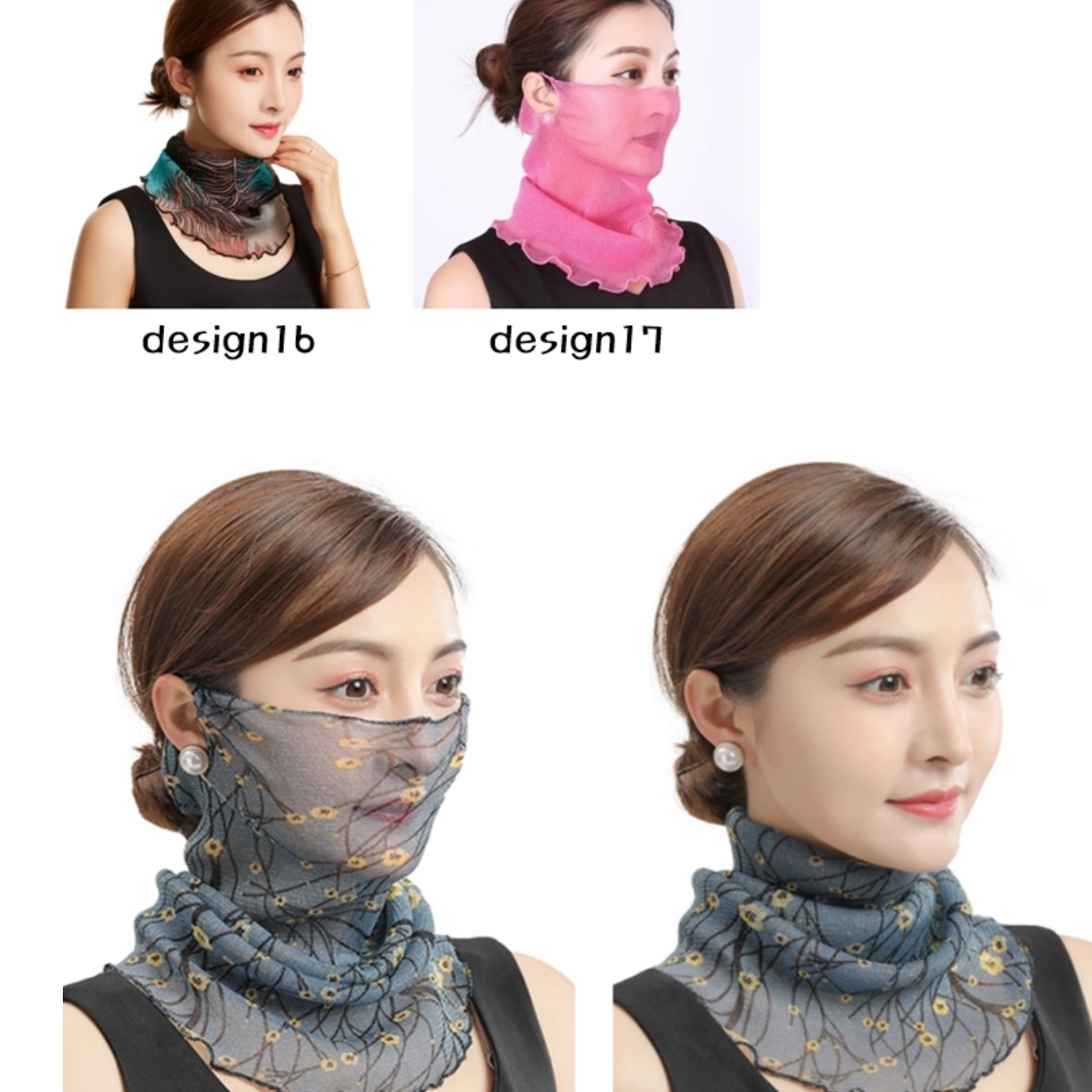 골프 냉감 마스크 라이더 마라톤 등산용 마스크 골프용 마스크 design1 - 상세 이미지 5