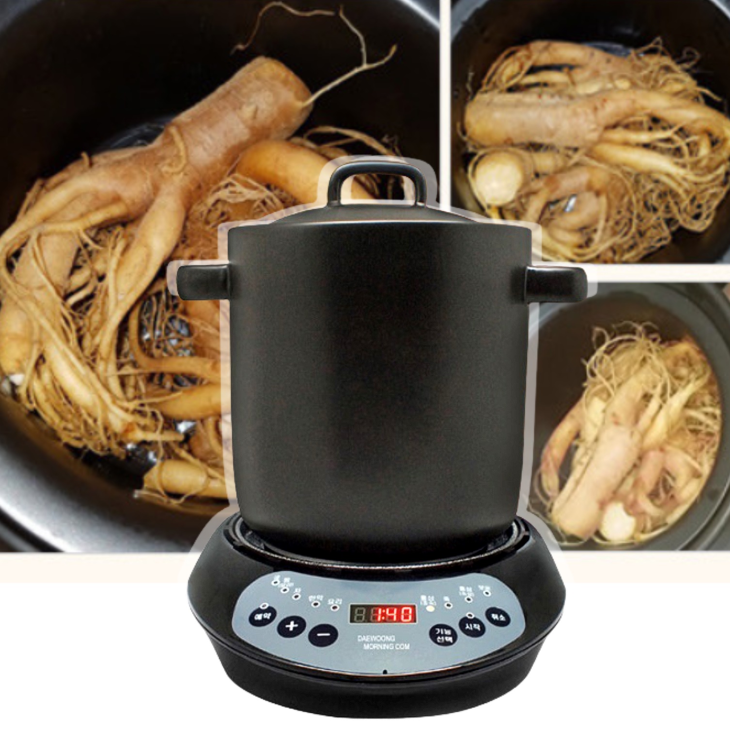 대용량 중탕기 전기 약탕기 홍삼 달이기 홍삼 달임기 가정용 중탕기