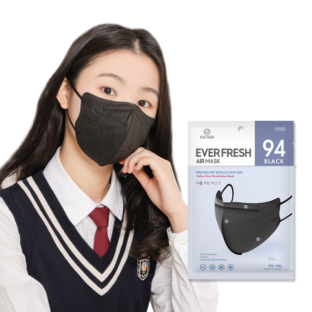 에버프레쉬 KF94 중형 에어 마스크 새부리형 25매