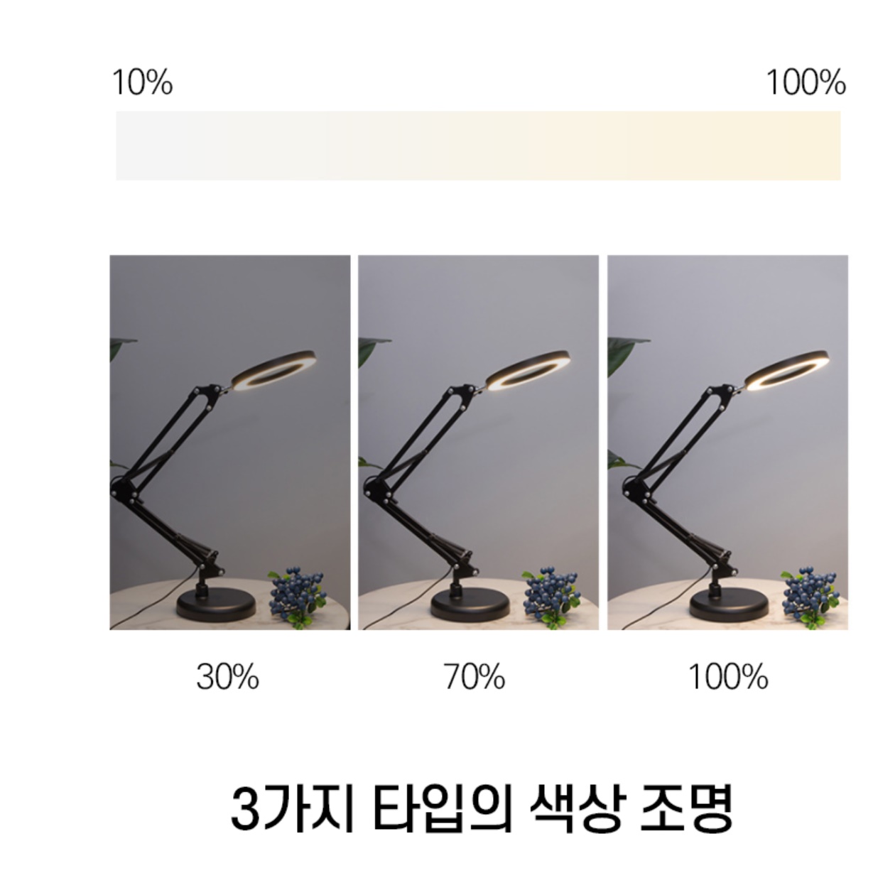 미니 전등 책 조명 LED 책상등 간이 조명 - 상세 이미지 3