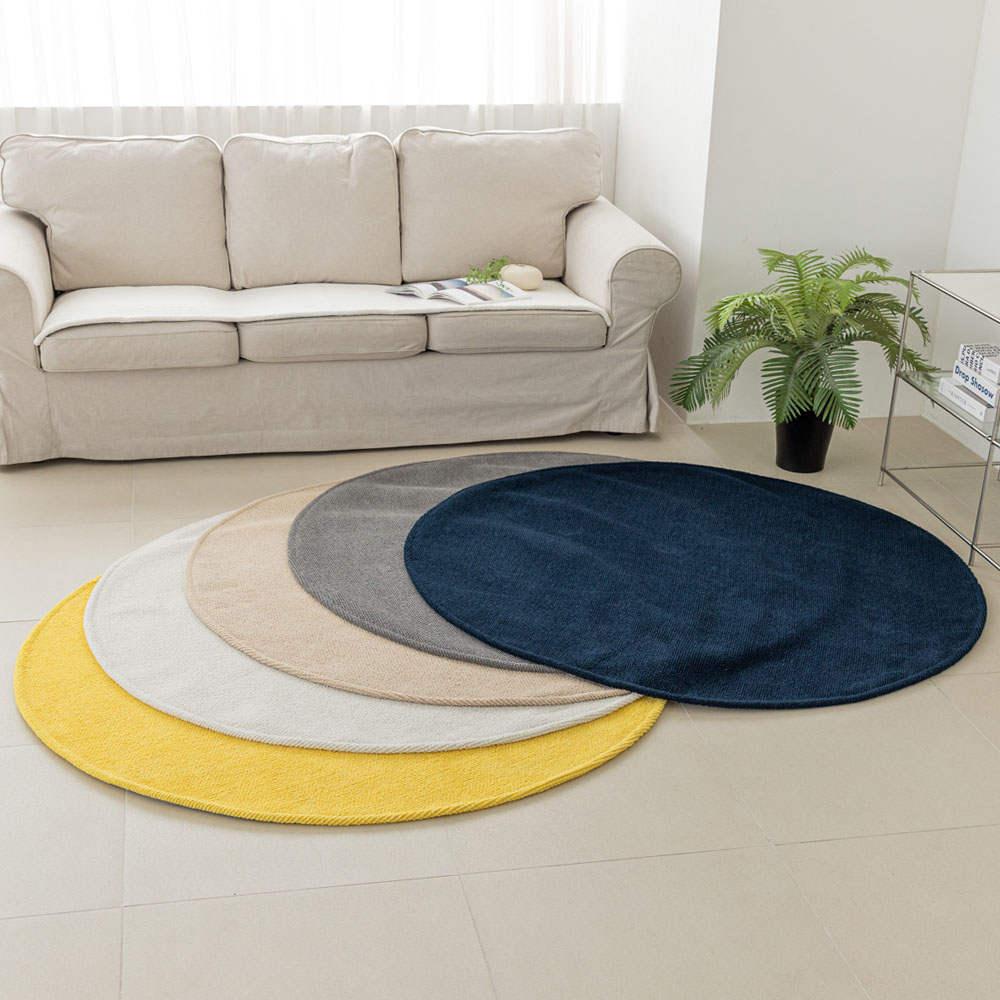 [포그니] 미니 원형러그 아이방러그 100원형 카페트