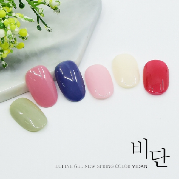 루핀 젤 폴리쉬 비단 6종 - 상품 이미지