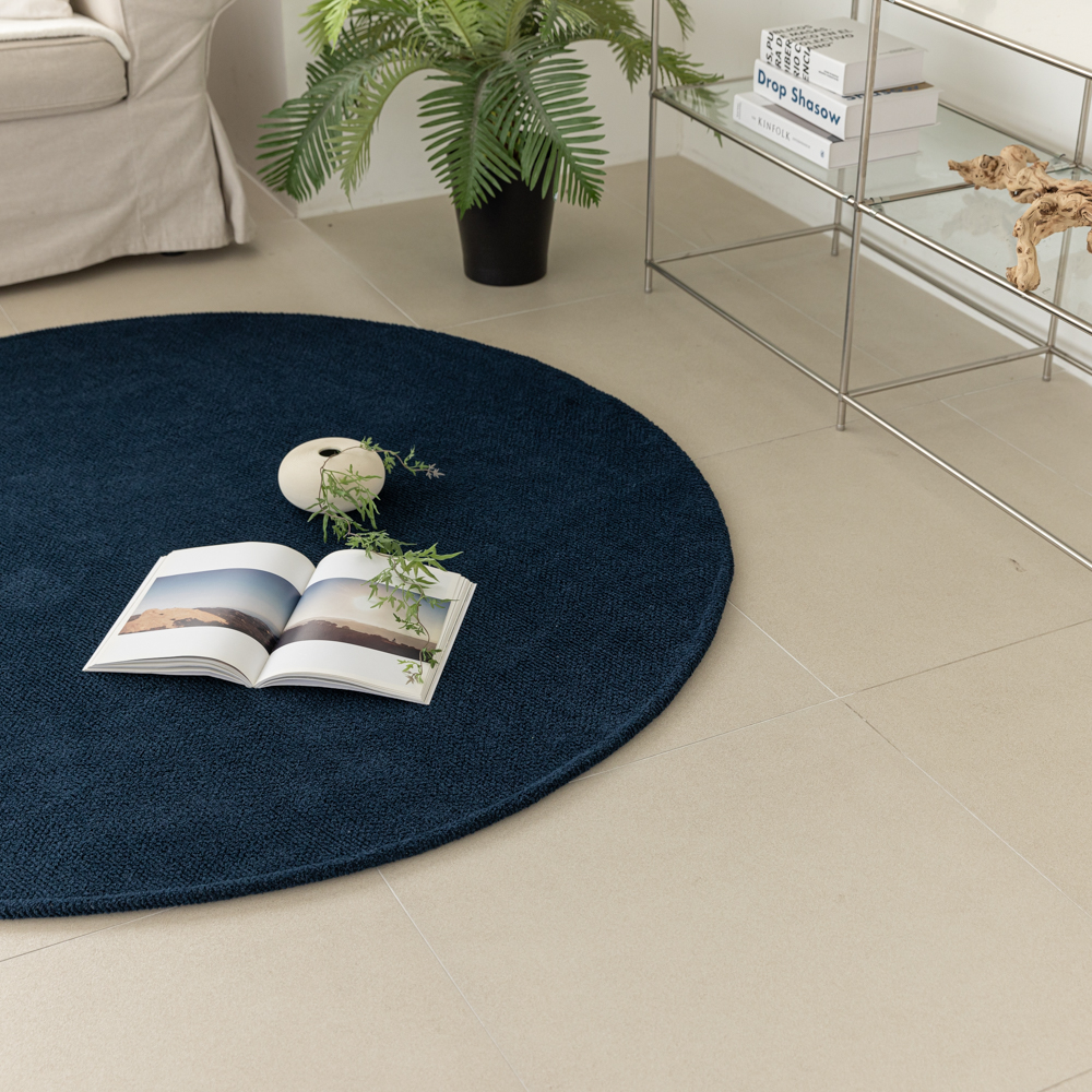 [포그니] 미니 원형러그 아이방러그 100원형 카페트