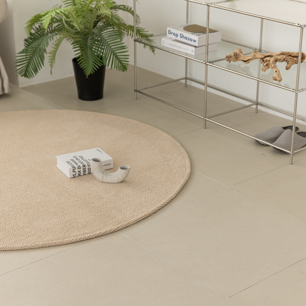 [포그니] 미니 원형러그 아이방러그 100원형 카페트