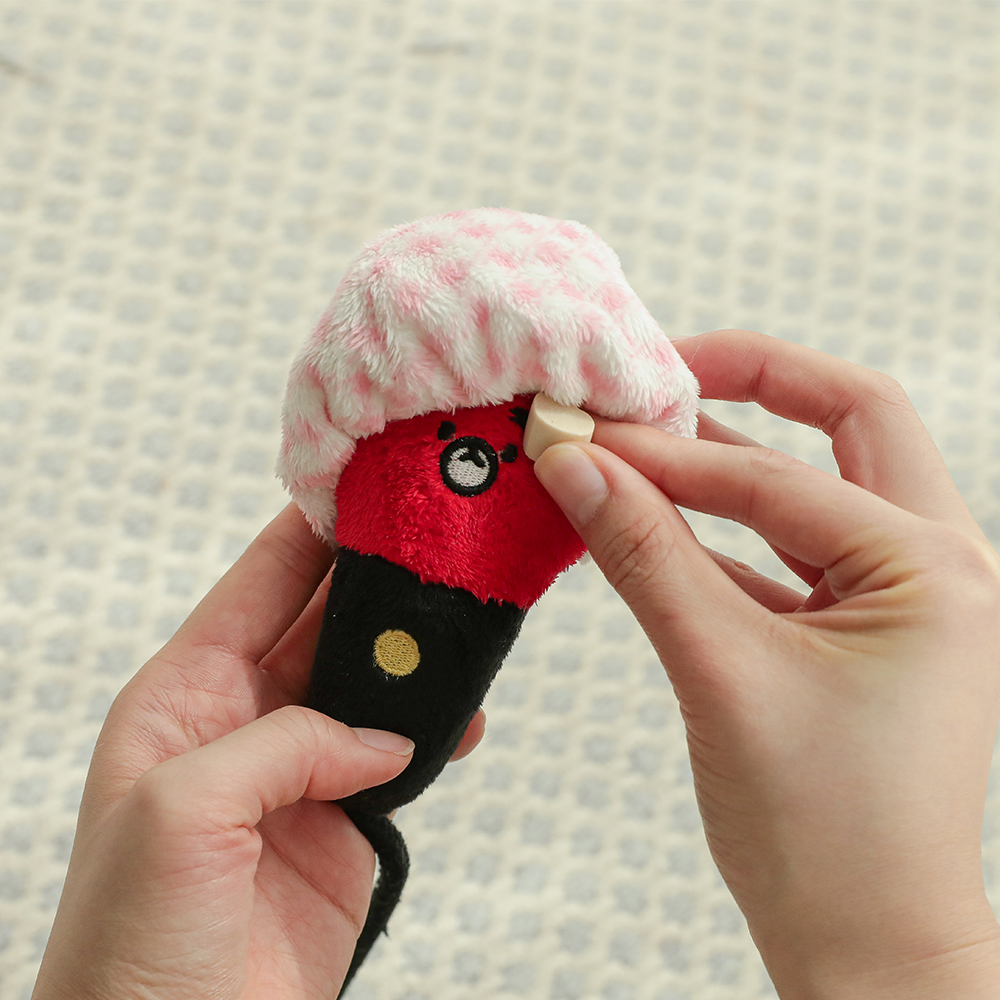 래핑찰리 강아지 분리불안 노즈워크 장난감 노래방 토이