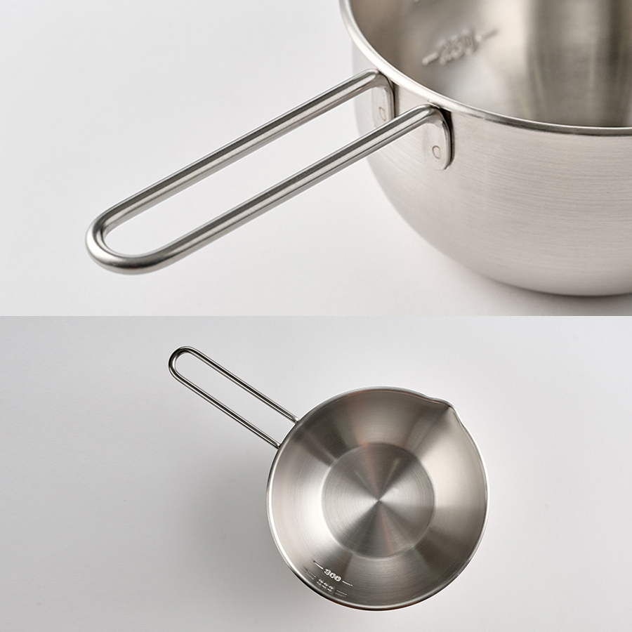스텐 계량 손잡이 믹싱볼 스텐볼 냄비 14cm