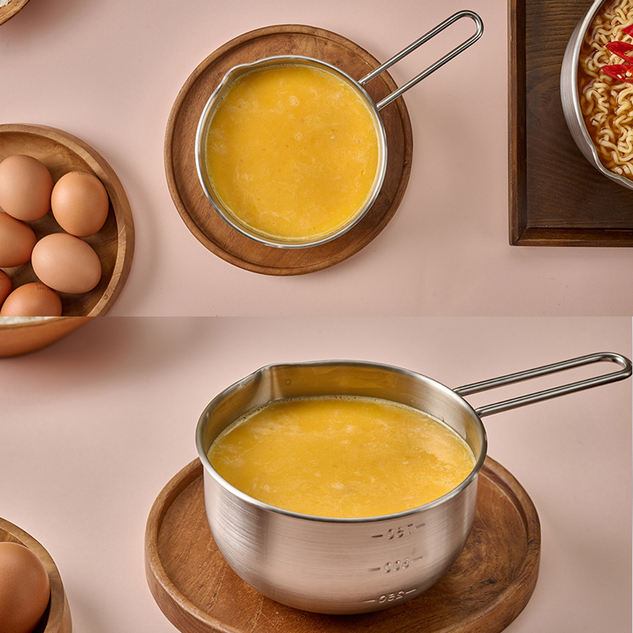 스텐 계량 손잡이 믹싱볼 스텐볼 냄비 14cm