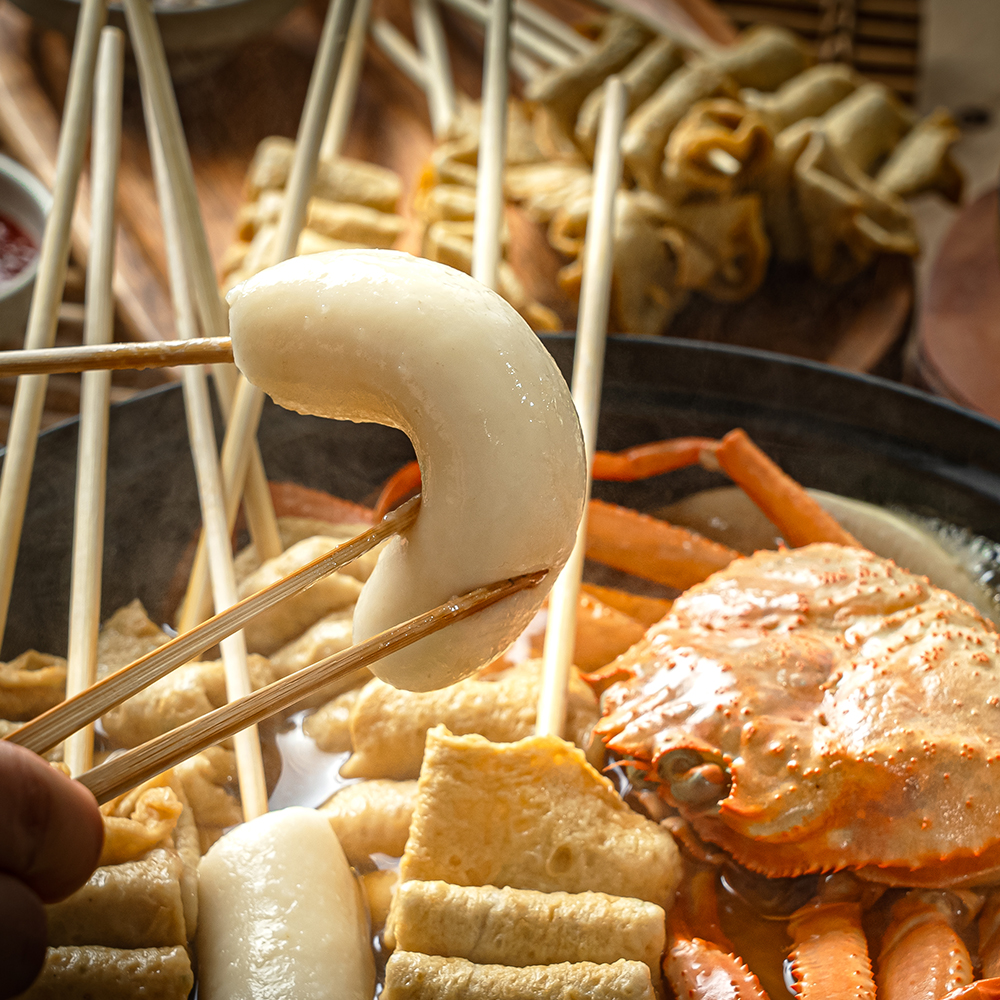 캠핑 어묵 어묵탕 오뎅탕 오뎅꼬치 10개 육수