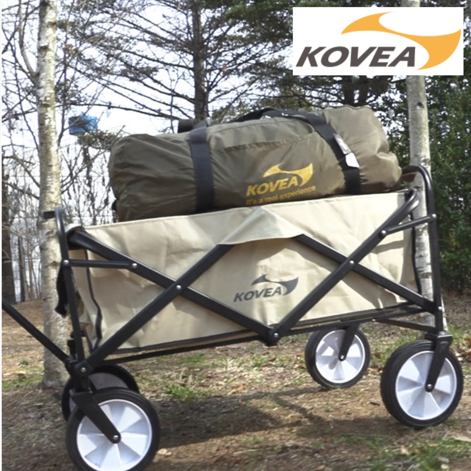코베아 웨건 캠프 아웃도어 웨건 캠핑용손수레 가벼운왜건