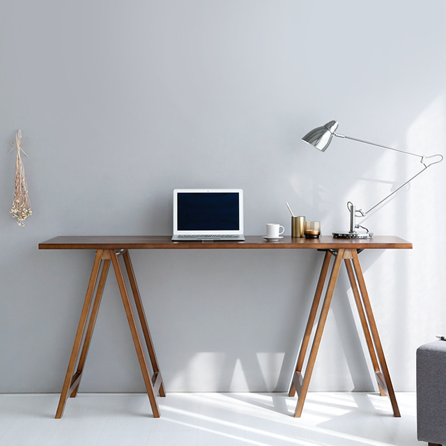 좁고 긴 창가 테이블 베란다 원목 슬림 사이드테이블 1600