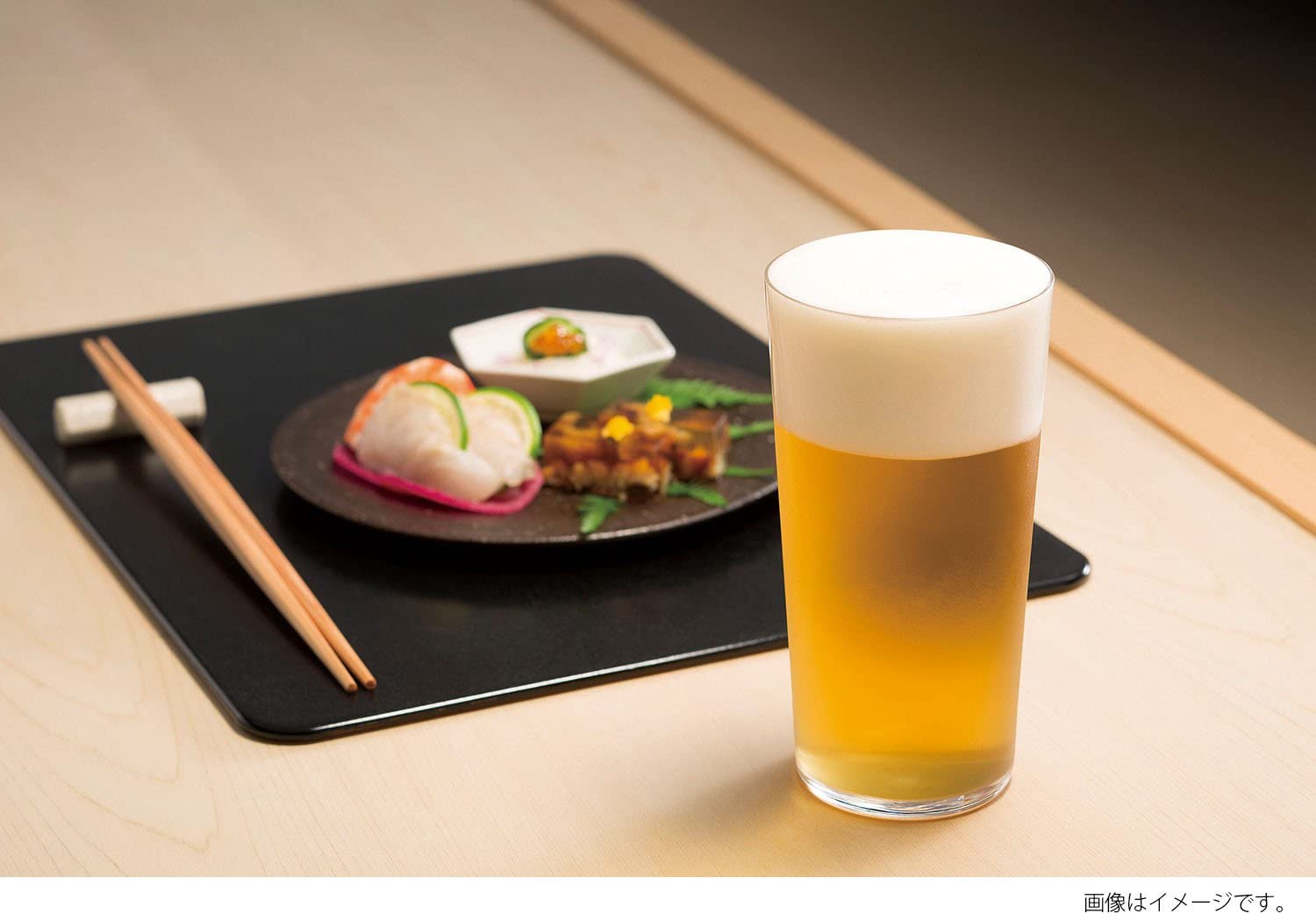 도요사사키 유리잔 일본맥주잔 얇은맥주잔 265ml - 상세 이미지 2