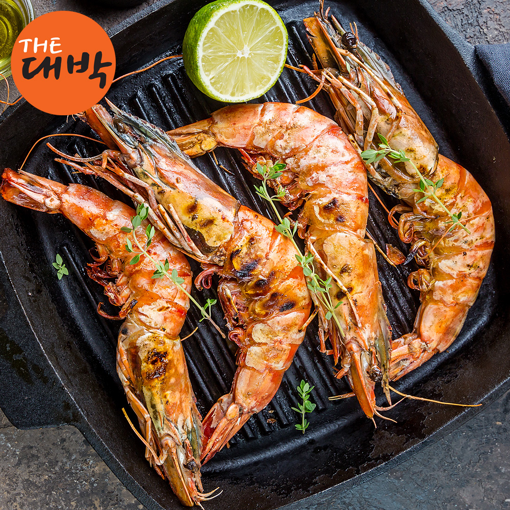 특A+급 자연산 블랙타이거새우 1팩 500g 왕새우 대하 이미지 7