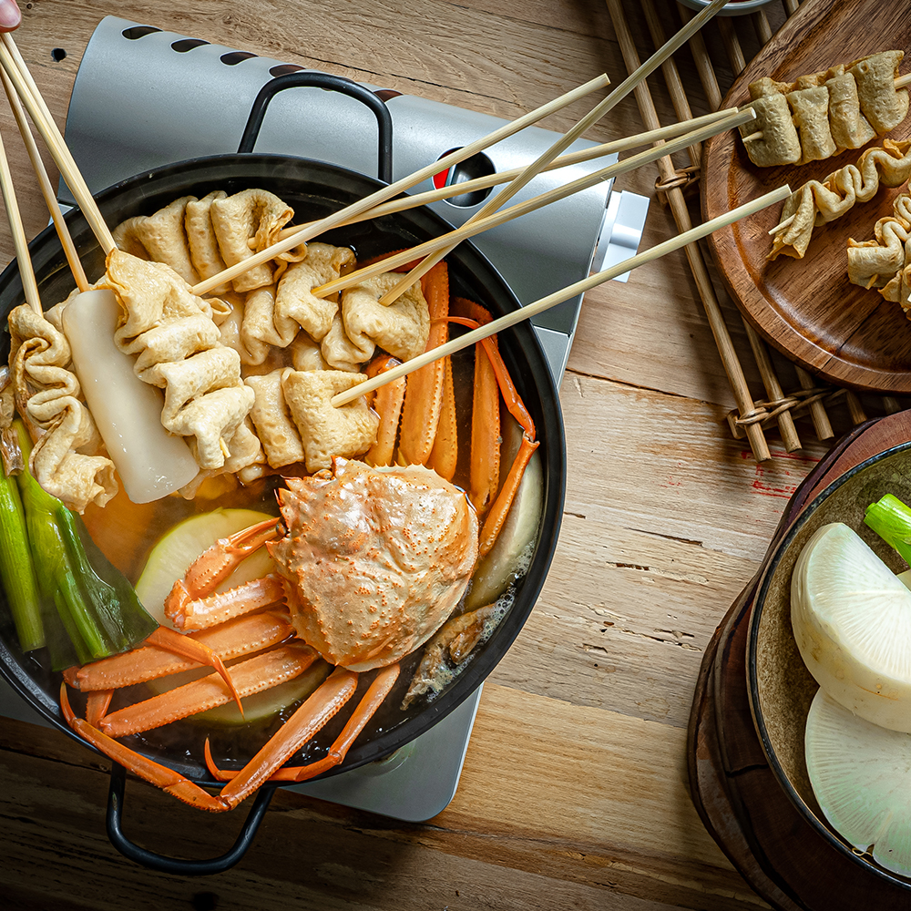 캠핑 어묵 어묵탕 오뎅탕 오뎅꼬치 10개 육수