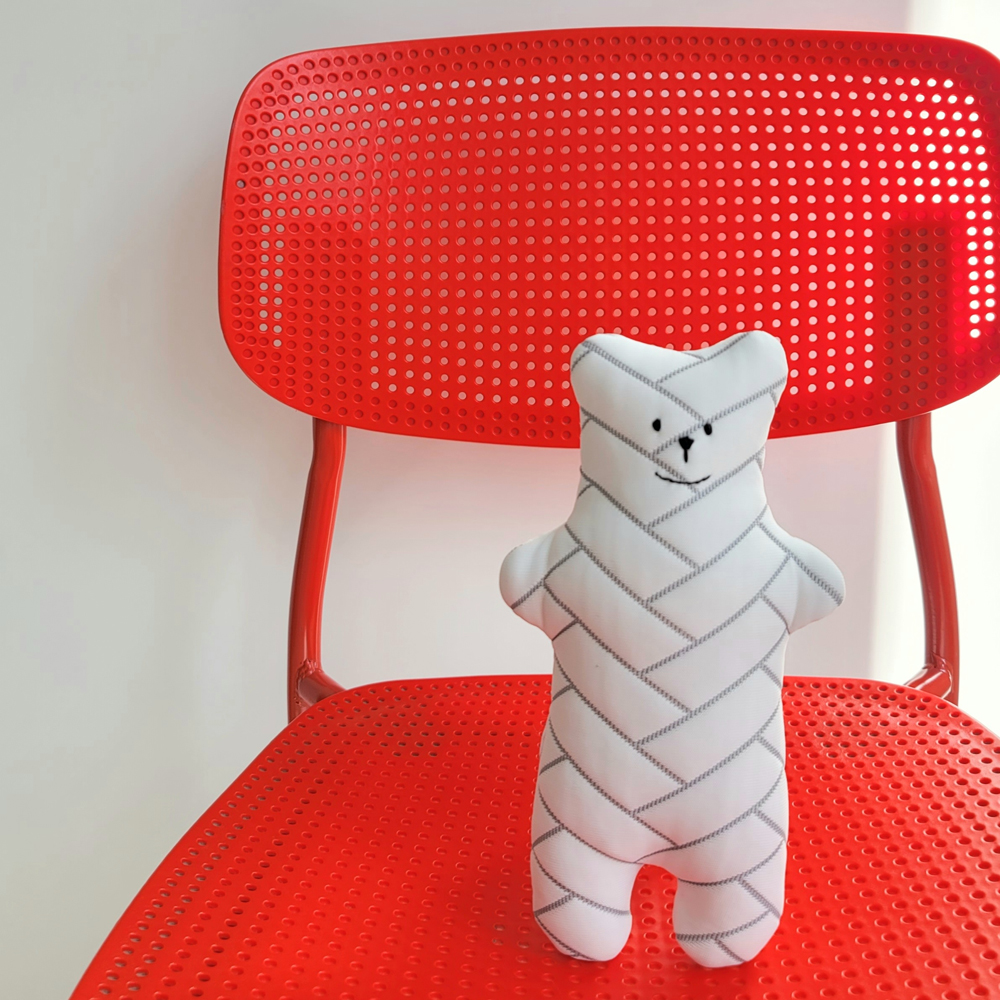 듀라론 냉감 곰 인형 아이스 바디필로우애착 아이차유 곰돌이 - 상세 이미지 5