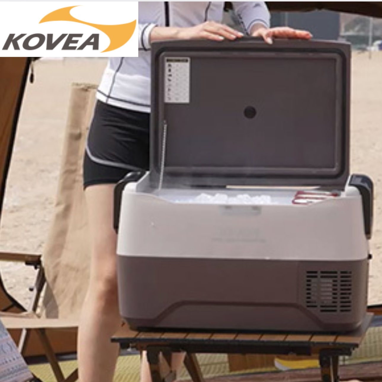 캠핑 미니 냉동고 이동식 화물차 12v 24v dc 캠핑용 냉장고