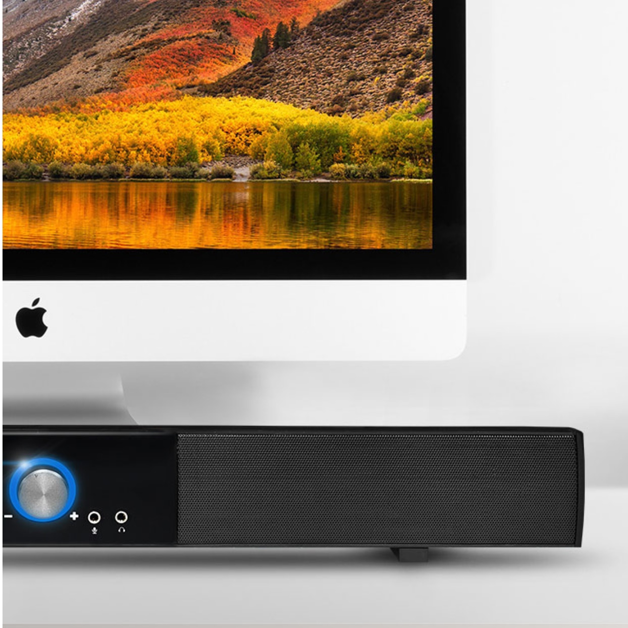 컴퓨터용 스피커 책상 게임용 게이밍사운드바 PC용 데스크탑 스피커