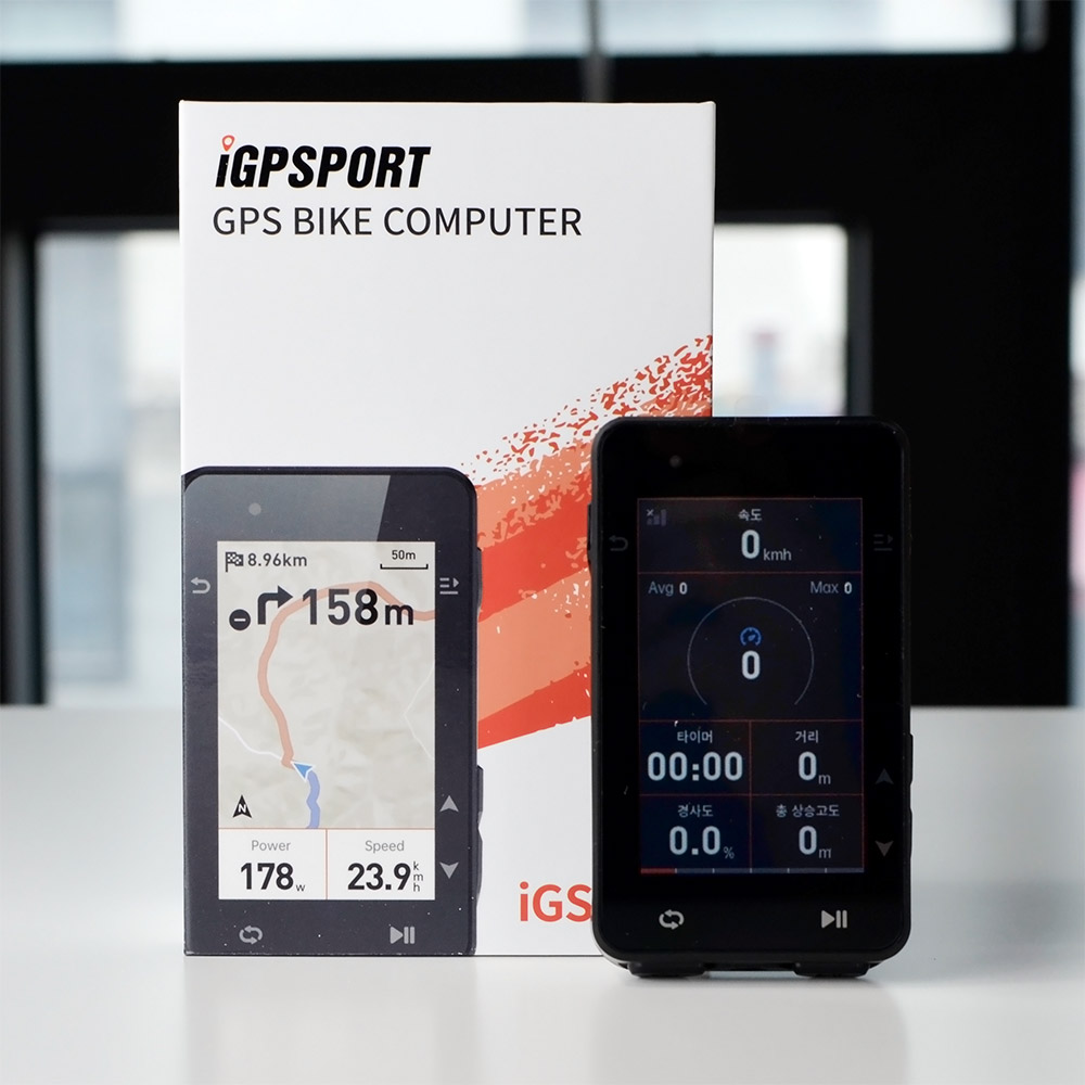 IGPSPORT iGS630S GPS 속도계 네비게이션 자전거 풀컬러 45시간 한글판 단품 - 상세 이미지 2