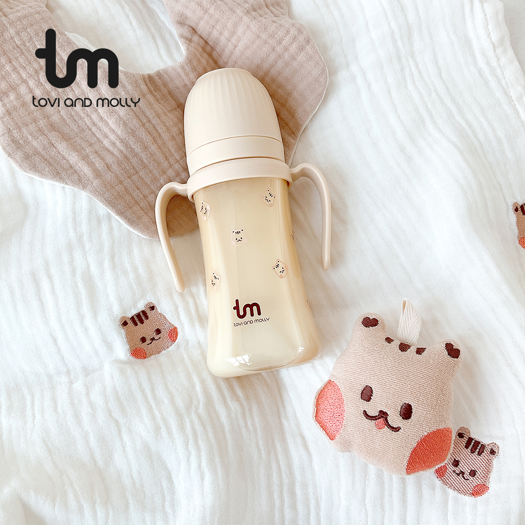 [토비앤몰리] 새지않는 아기 유아 물컵 이유식 자기주도 빨대컵 돗람이 바닐라 180ml 280ml 이미지 7