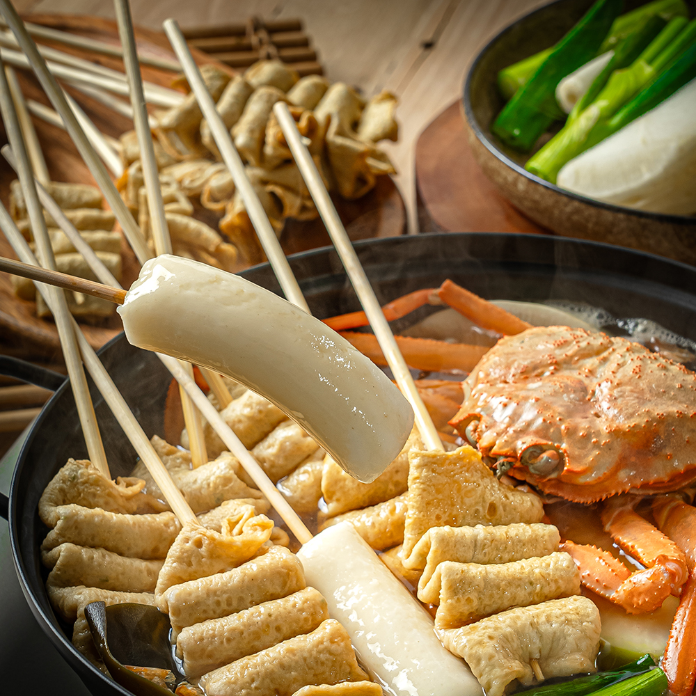 캠핑 어묵 어묵탕 오뎅탕 오뎅꼬치 10개 육수